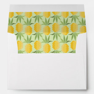 Retro Pineapples Envelope