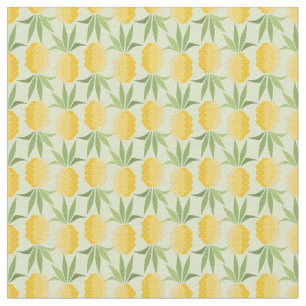 Retro Pineapples Fabric