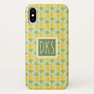 Retro Pineapples   Monogram Case-Mate iPhone Case