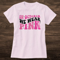 Retro Pink and Black Breast Cancer Awareness