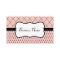 Retro Pink and Black Business Cards