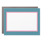 Retro Pink and Blue Border