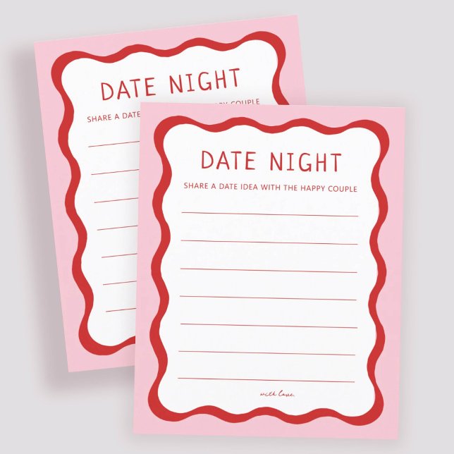 Retro Pink and Bridal Shower Red Date Night Ideas (Creator Uploaded)