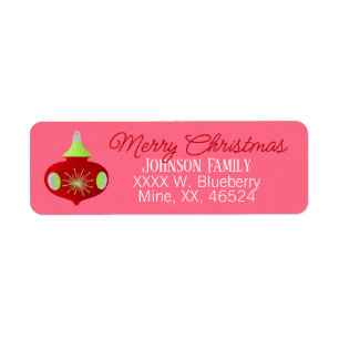 Retro Pink Christmas