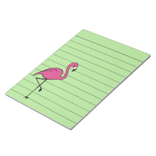 Retro Pink Flamingo To Do List Notepad Gift