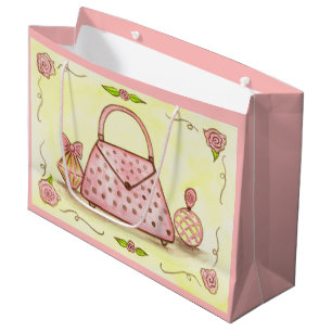 Retro Pink Gift Bag