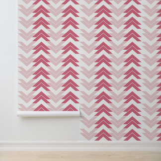 Retro Pink Mid Century Wallpaper