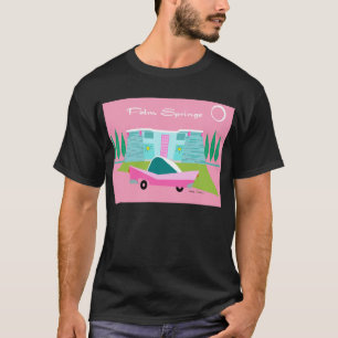 Retro Pink Palm Springs T-Shirt