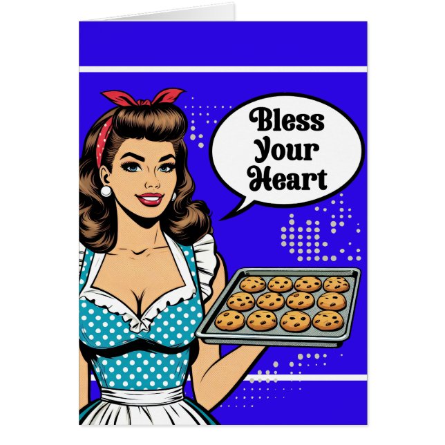 Retro Pinup_ Bless Your Heart (Front)