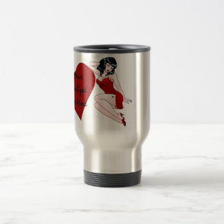 Retro Pinup Coffee Cup Vintage 50s Pinup Girl Mug