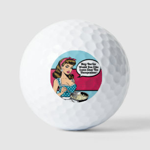 Retro Pinup_ Hey Darlin Golf Balls
