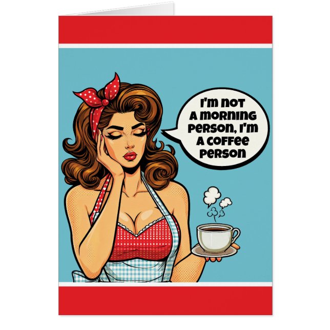 Retro Pinup_ Morning Person (Front)