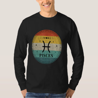 Retro Pisces Birthday Zodiac Sign Pisces T-Shirt