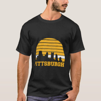 Retro Pittsburgh Skyline T-Shirt