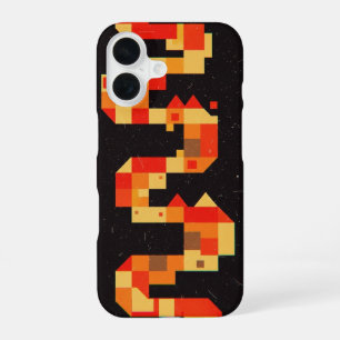 Retro Pixel Path iPhone 16 Case