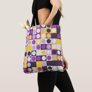 Retro Pixel Pop Tote Bag