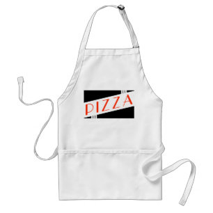 retro pizza standard apron
