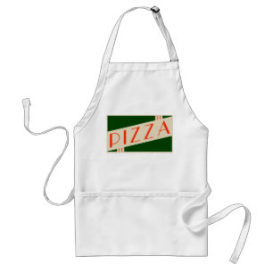 retro pizza standard apron