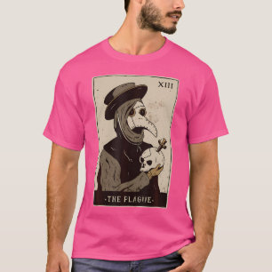 Retro Plague Doctor Mediaeval Creepy Goth T-Shirt