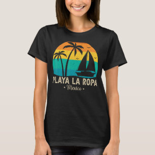 Retro Playa La Ropa Mexico Sunset Matching Family T-Shirt