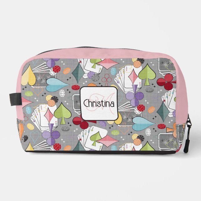 Retro Poker Dopp Kit (Front)