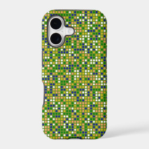 Retro Polka Dot Mosaic Pattern #2