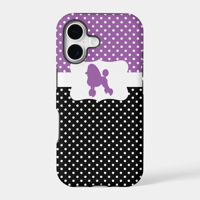 Retro Polka Dot w/Poodle (Back)