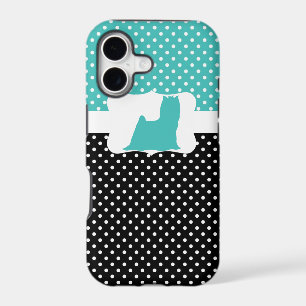 Retro Polka Dot w/Yorkie