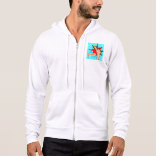 Retro Pop Art Banana Comic Book Style Hoodie
