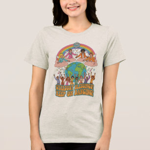 Retro Pop Bliss: Vintage 70s 80s Music Culture Tri-Blend Shirt