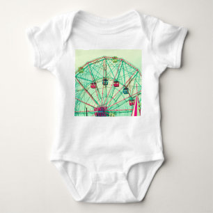 Retro Pop Summer Carnival Baby Bodysuit