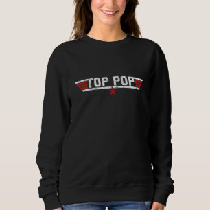 Retro Pop Vintage 80s Fathers Day From Daughter So Sweatshirt