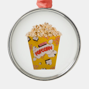 Retro Popcorn - Colour Metal Tree Decoration
