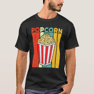 Retro Popcorn Corn Popcorn Snack T-Shirt