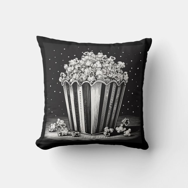 Retro popcorn cushion (Front)