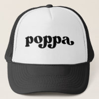 Retro Poppa Black and White