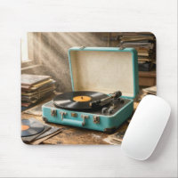 Retro Portable Record Player
