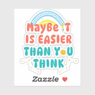 Retro Positive Quote 
