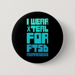 Retro Post Traumatic Stress Ptsd Awareness 1 6 Cm Round Badge