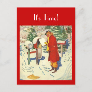 Retro Postcard The Mail Appointment Reminder PC