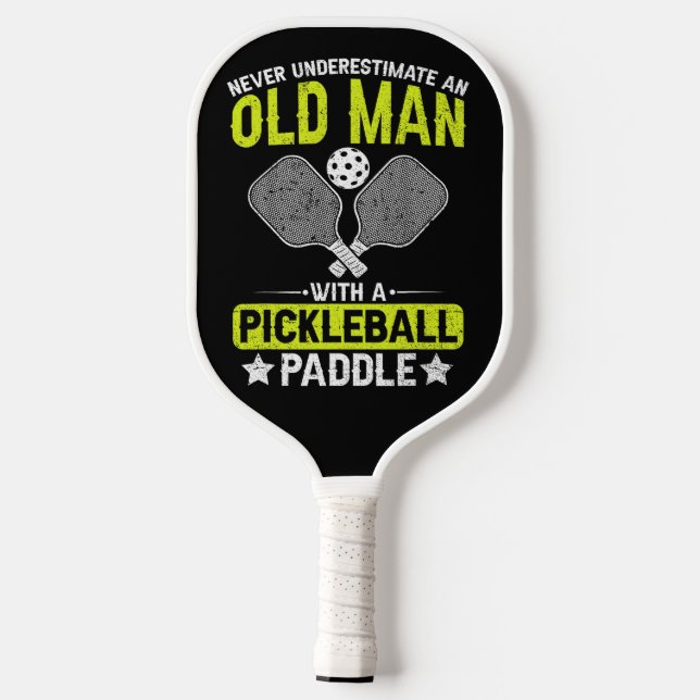 Retro Power Play – The Pickleball Legacy Paddle (Back)