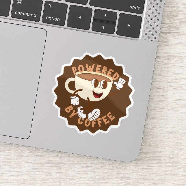 Retro Powered by Coffee (Detail)