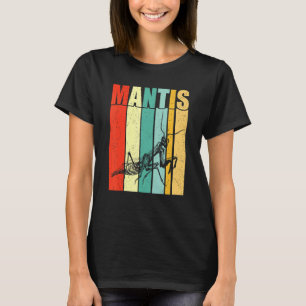 Retro Praying Mantis Insects Bugs Love Praying Man T-Shirt