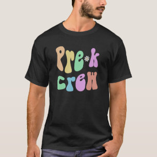 Retro Pre K Crew Little Miss Prek Vintage T-Shirt