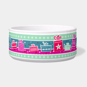 Retro Presents dog dish