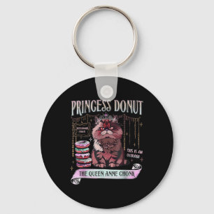 Retro Princess Donut Dungeon Crawler Carl Book Lov Key Ring