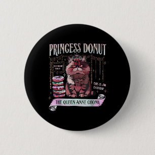 Retro Princess Doughnut Dungeon Crawler Carl Book  6 Cm Round Badge