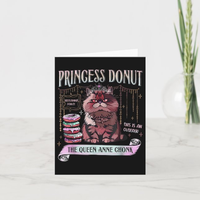 Retro Princess Doughnut Dungeon Crawler Carl Book  Card (Front)