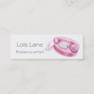 Retro Princess Telephone Skinny Card