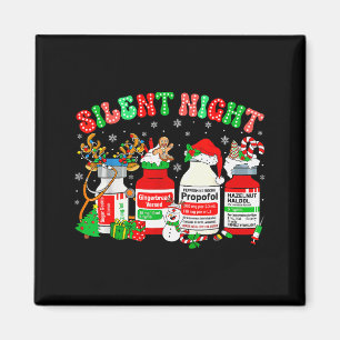 Retro Propofol Silent Night Er Ed Rn Icu Nurses Ch Magnet